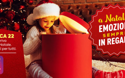 A Natale emozioni sempre in regalo!